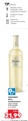 Wino bezalkoholowe Freixenet promocja w Kaufland