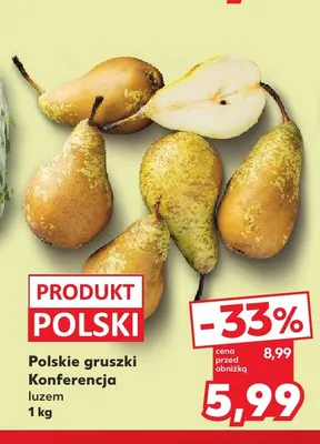 Gruszki polskie Konferencja promocja w Kaufland