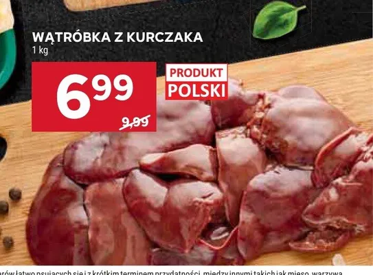 Wątróbka z kurczaka promocja w Stokrotka