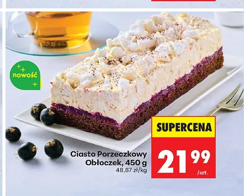 Ciasto Porzeczkowy Obłoczek promocja w Biedronka