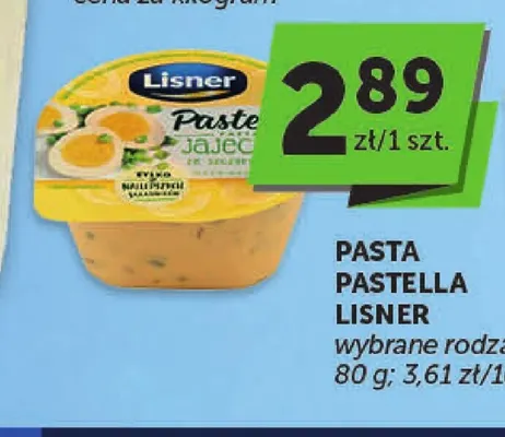 Pasta Pastella Lisner promocja w ABC