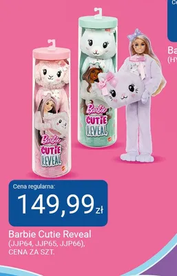 Zabawka Barbie Cutie Reveal (JJP65) promocja w Smyk