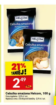 Cebulka smażona Helcom promocja w Twój Market