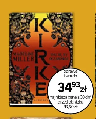 Książka Kirke Madeline Miller promocja w Empik