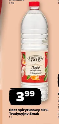Ocet spirytusowy 10% Tradycyjny Smak promocja w Netto
