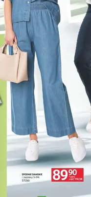 Spodnie damskie rozmiary S-2XL promocja w Selgros