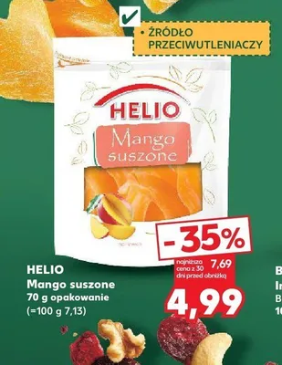 Mango suszone Helio promocja w Kaufland