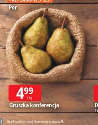 Gruszki konferencja promocja w Leclerc