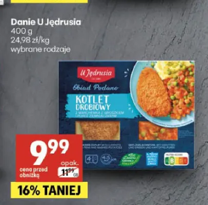Danie U Jędrusia promocja w Delikatesy Centrum