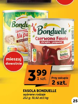 Fasola Bonduelle biała promocja w Groszek