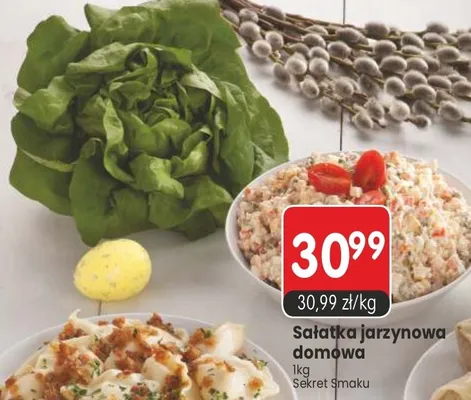 Sałatka jarzynowa domowa promocja w Market Point