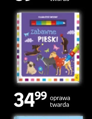 Książka Zabawne pieski Wilga oprawa twarda promocja w Empik
