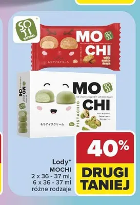 Lody Mochi Cookie Dough So Ti promocja w Carrefour