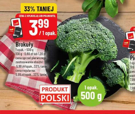 Brokuły promocja w POLOmarket