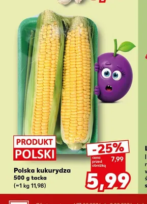 Kukurydza polska promocja w Kaufland