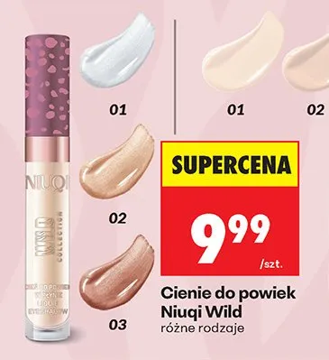 Cienie do powiek Wild różne rodzaje promocja w Biedronka