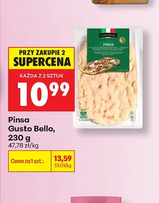 Pinsa Gusto Bello promocja w Biedronka