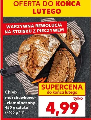 Chleb marchewkowo--ziemniaczany promocja w Kaufland