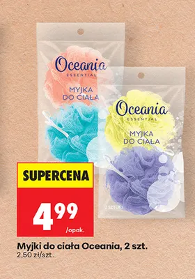 Myjki do ciała Oceania 2-pak promocja w Biedronka