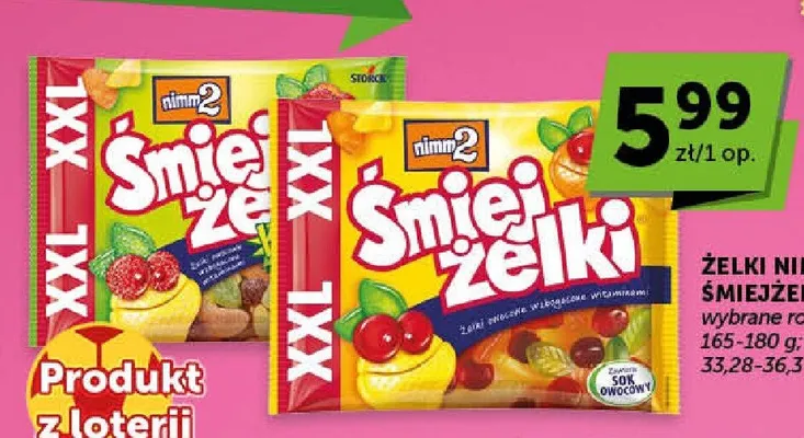 Żelki Nimm2 Śmiejżelki promocja w ABC