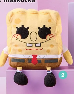 Maskotka SpongeBob promocja w Biedronka
