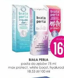 Pasta do zębów Biała Perła White Boost promocja w Drogerie Jasmin