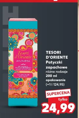 Patyczki zapachowe Tesori d'Oriente promocja w Kaufland