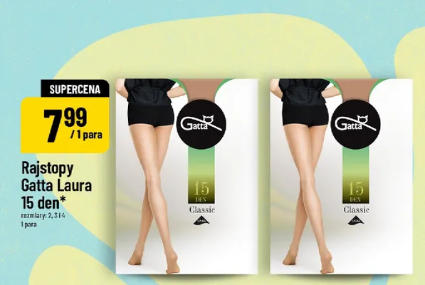 Rajstopy Gatta Laura 15 den promocja w POLOmarket