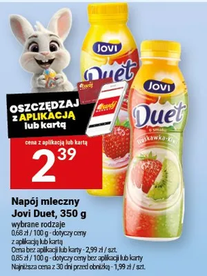 Napój mleczny Duet promocja w Twój Market