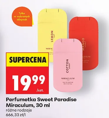 Perfumetka Sweet Paradise promocja w Biedronka
