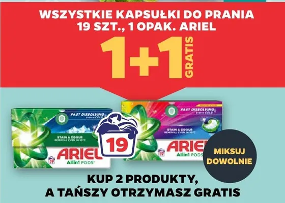 Kapsułki do prania MILL promocja w Netto