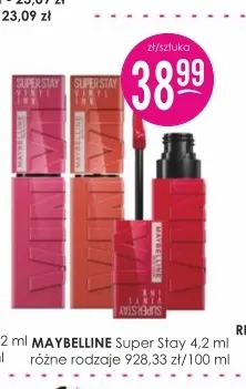 Pomadka Super Stay Maybelline promocja w Drogerie Jasmin