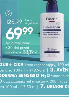 Emulsja do ciała Eucerin Urea Repair promocja w Super-Pharm