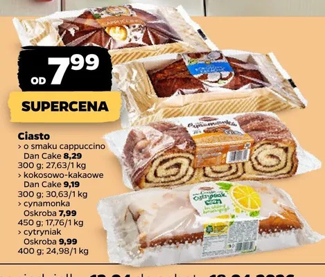 Ciasto cynamonka promocja w Netto