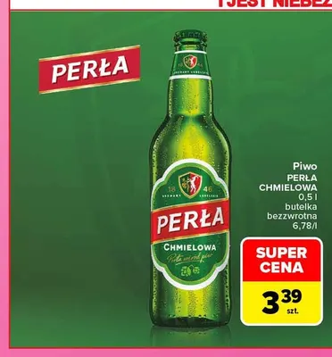 Piwo Perła Chmielowa promocja w Carrefour