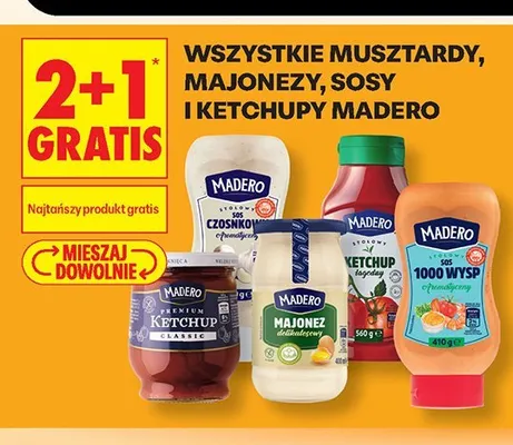 Ketchup Premium Classic Madero promocja w Biedronka