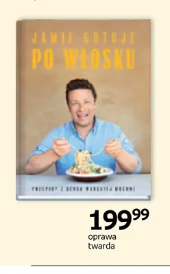 Książka Jamie gotuje po włosku Jamie Oliver promocja w Empik