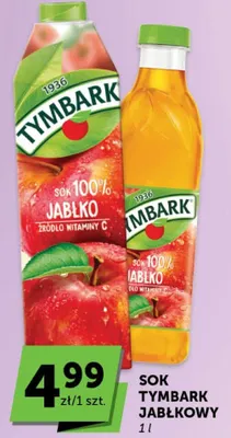 Sok Tymbark jabłkowy promocja w Groszek