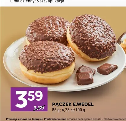 Pączek E.Wedel promocja w Stokrotka