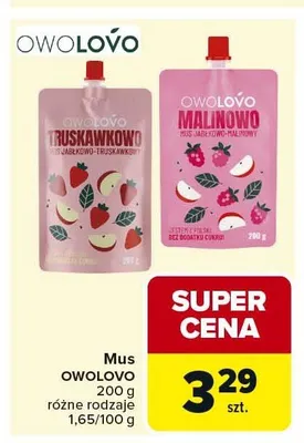Mus Owolovo promocja w Carrefour