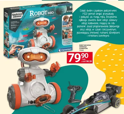 Robot Mio nowa generacja Clementoni promocja w Selgros