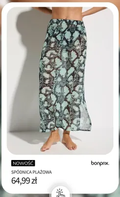 Spódnica plażowa bonprix promocja w bonprix