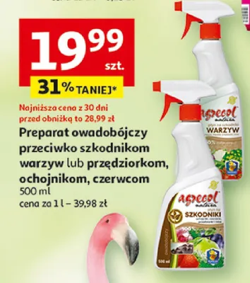 Preparat owadobójczy Agrecol przeciwko szkodnikom warzyw promocja w Auchan