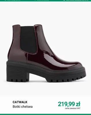Botki chelsea Catwalk promocja w Deichmann