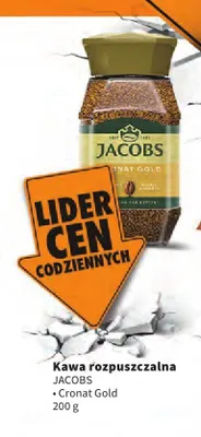 Kawa rozpuszczalna Cronat Gold promocja w Intermarche