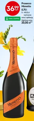 Prosecco Mionetto promocja w Żabka
