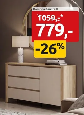 Komoda Sawira II promocja w Black Red White