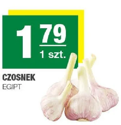 Czosnek egipt promocja w SPAR
