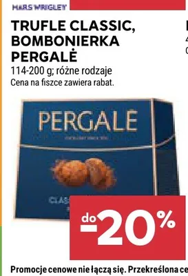 Bombonierka Pergalė promocja w Stokrotka