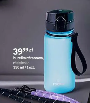 Butelka tritanowa niebieska 350 ml Rockle promocja w Empik